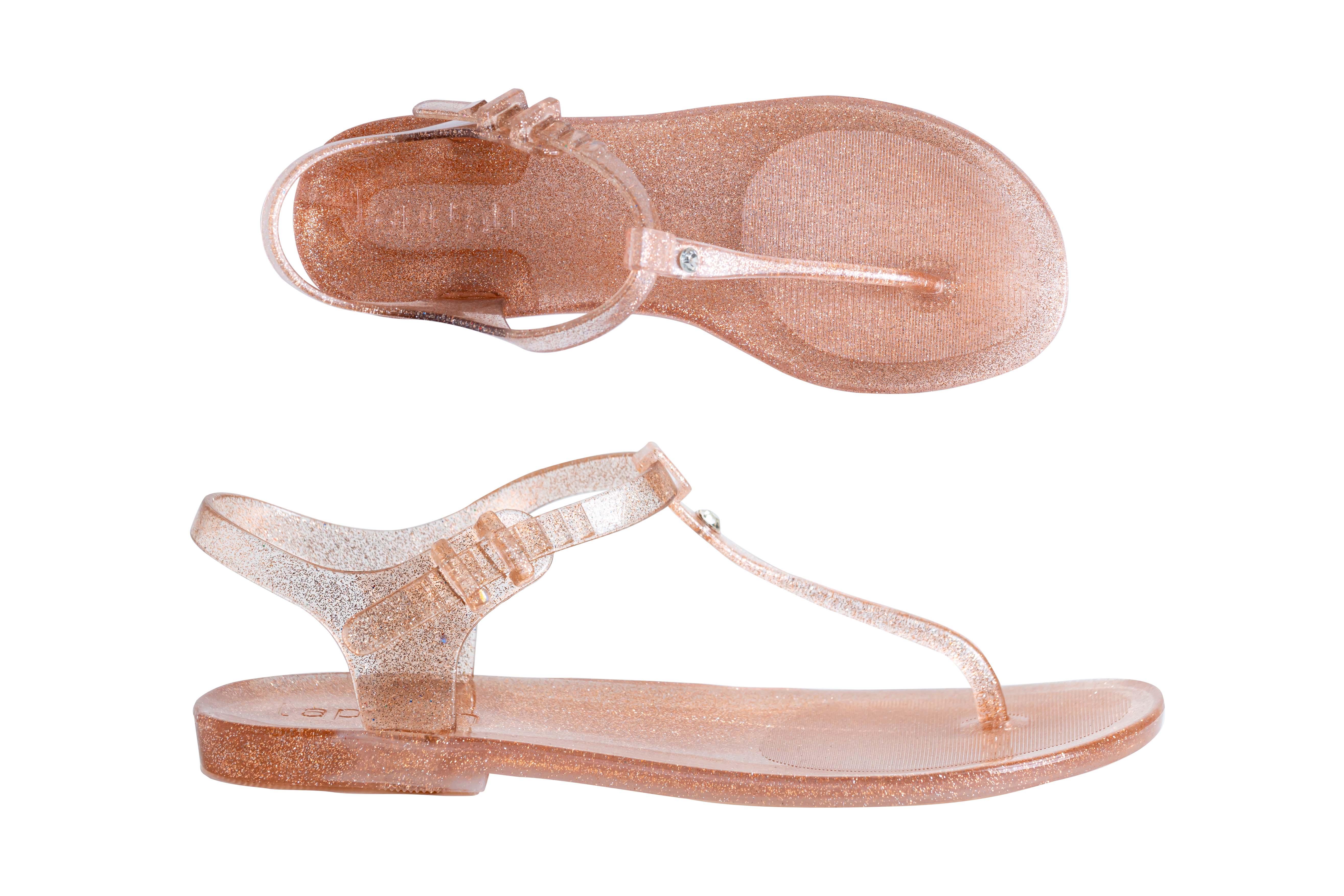 Womens Sandals Rose Gold Diamond Lapreen US