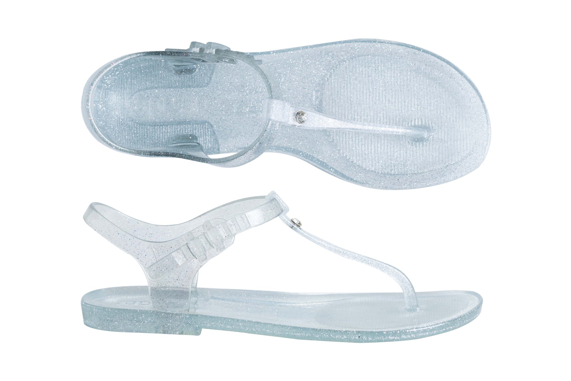 KIDS SILVER SANDALS