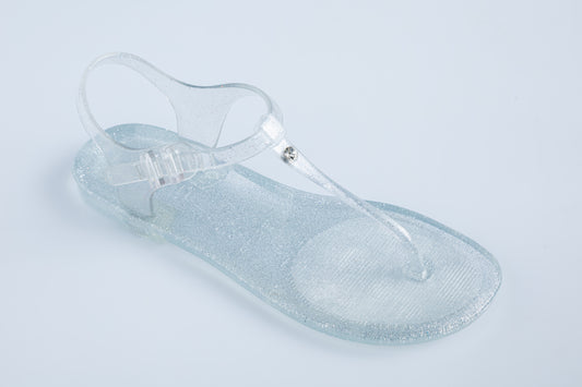 KIDS SILVER SANDALS